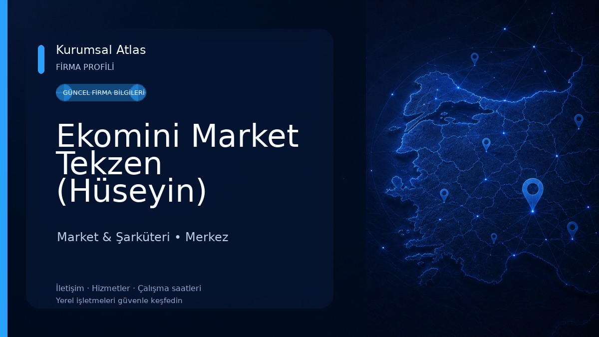 Ekomini Market Tekzen (Hüseyin)