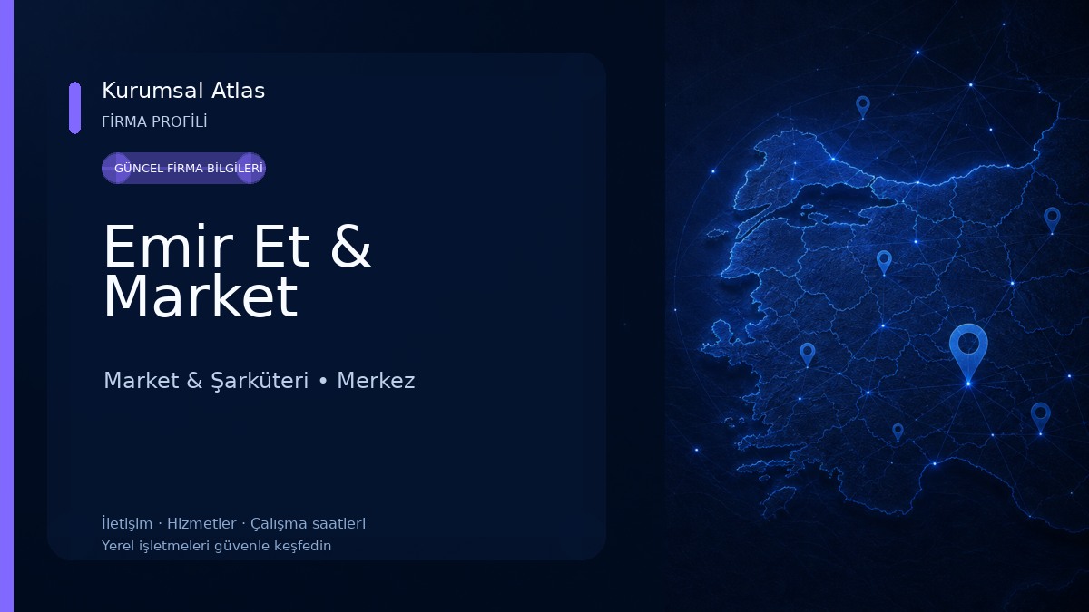 Emir Et & Market