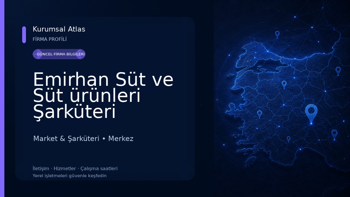 Emirhan Süt ve Süt ürünleri Şarküteri