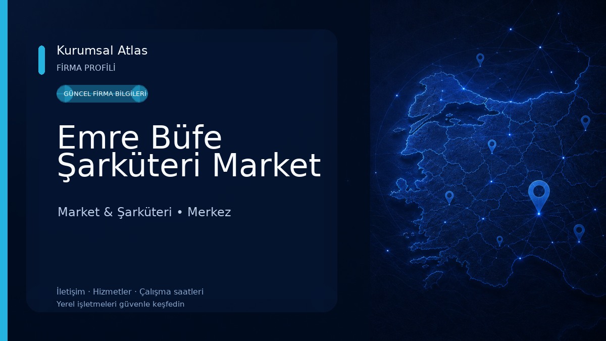 Emre Büfe Şarküteri Market Market & Şarküteri