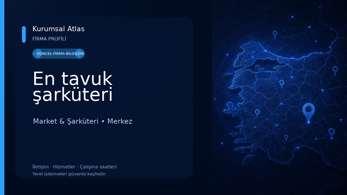 En tavuk şarküteri 