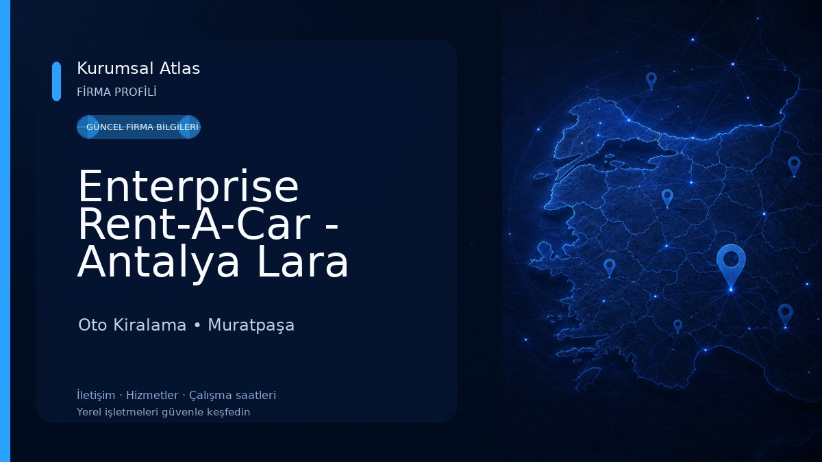 Enterprise Rent-A-Car - Antalya Lara Araç Kiralama