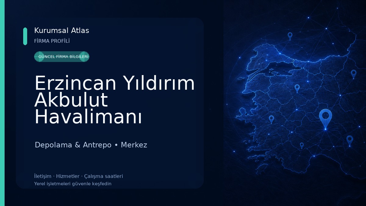 Erzincan Yıldırım Akbulut Havalimanı (ERC)