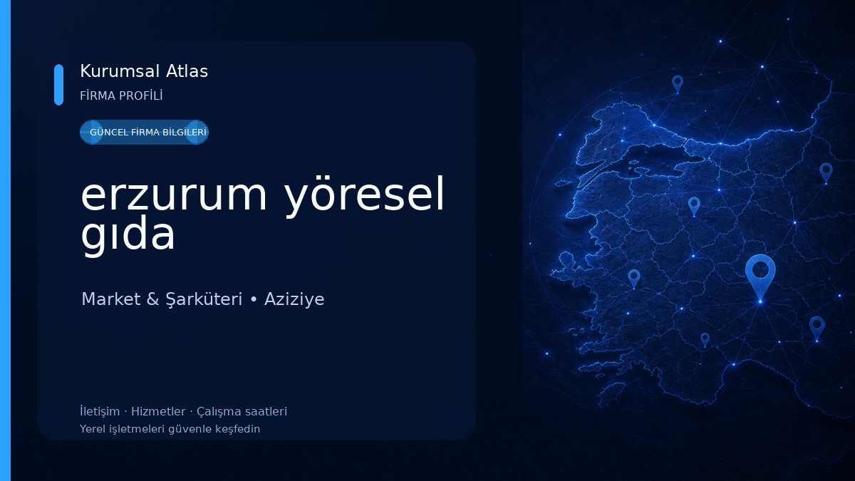 erzurum yöresel gıda Market & Şarküteri