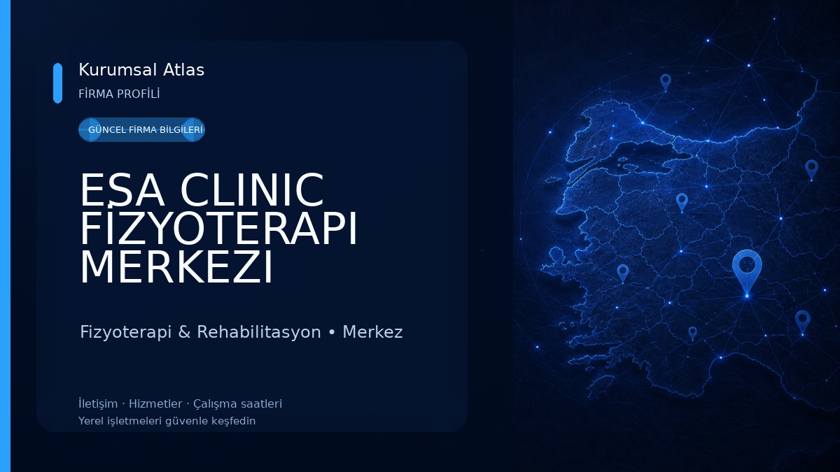 ESA CLINIC FİZYOTERAPI MERKEZI 