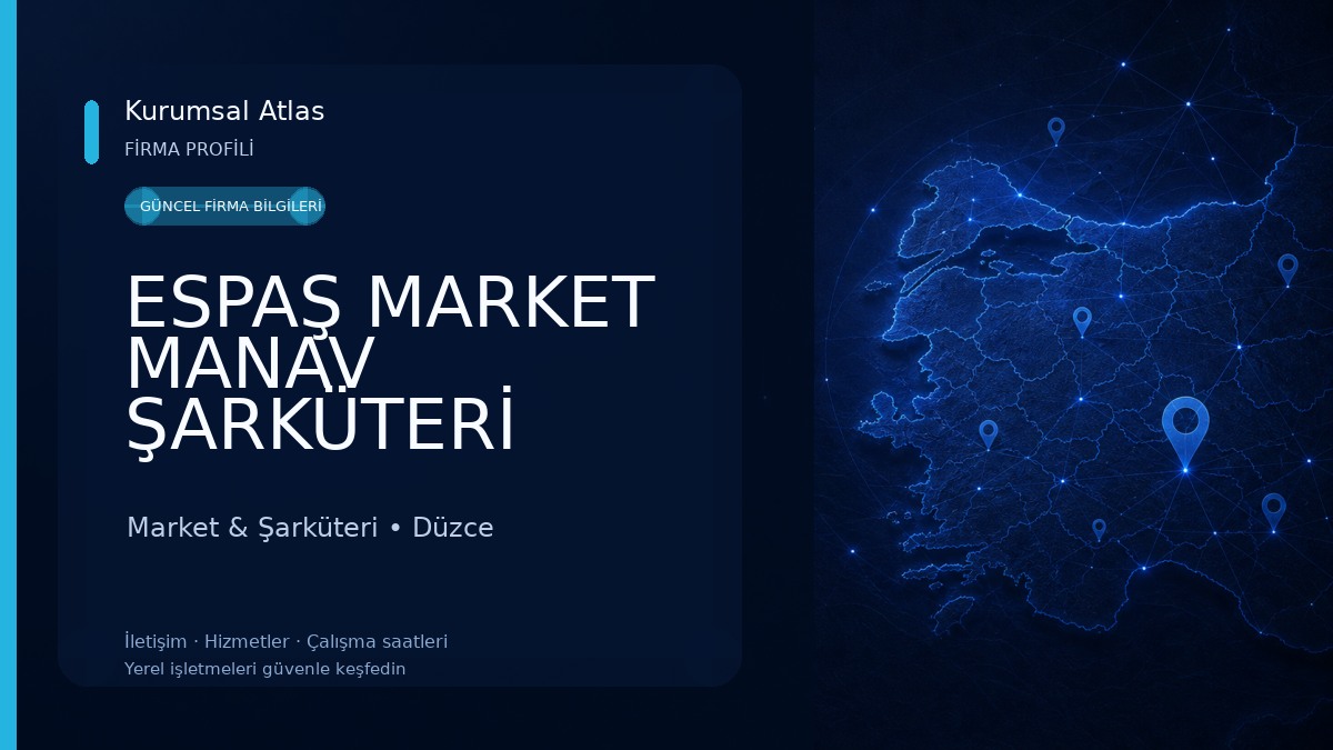 ESPAŞ MARKET MANAV ŞARKÜTERİ 