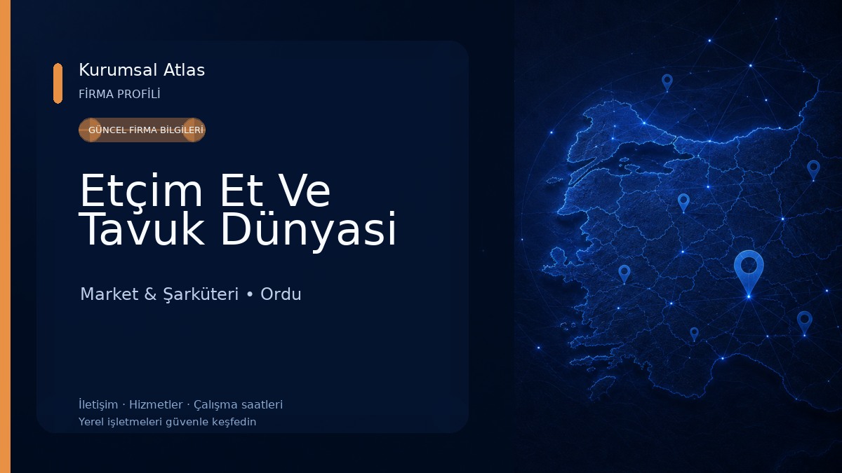Etçim Et Ve Tavuk Dünyasi