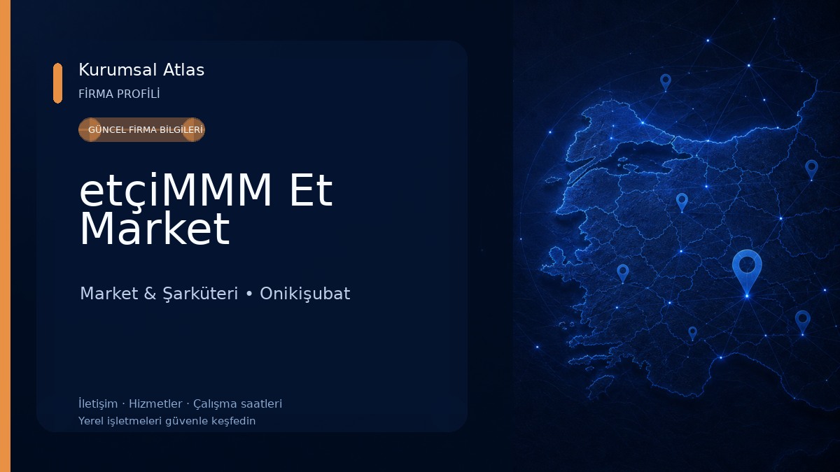 etçiMMM Et Market