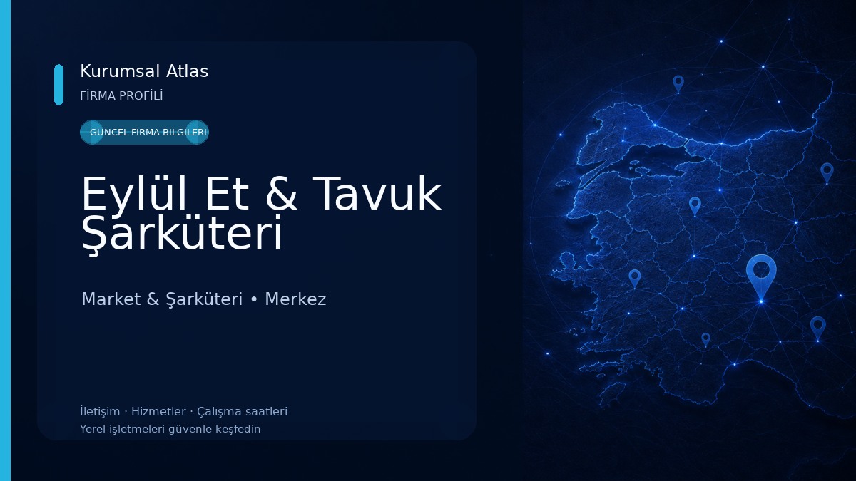 Eylül Et & Tavuk Şarküteri Market & Şarküteri