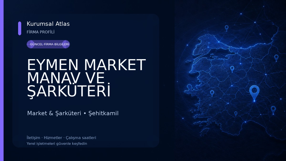 EYMEN MARKET MANAV VE ŞARKÜTERİ Market & Şarküteri