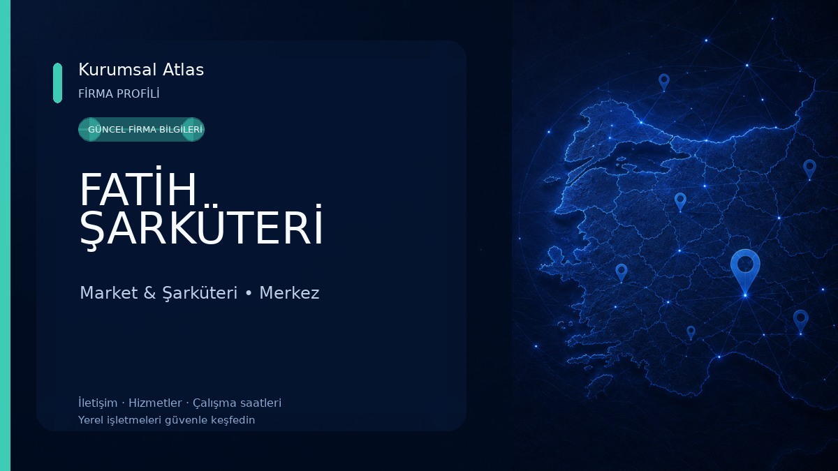 FATİH ŞARKÜTERİ Market & Şarküteri