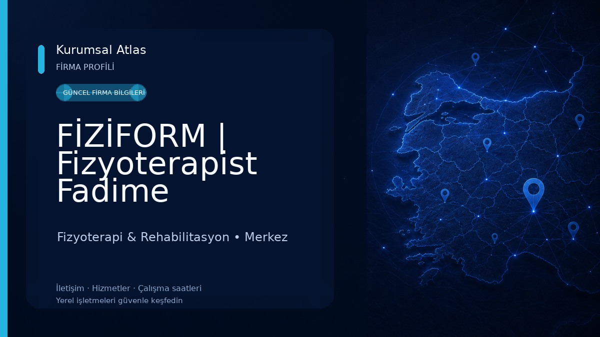 FİZİFORM | Fizyoterapist Fadime BOZKURT 