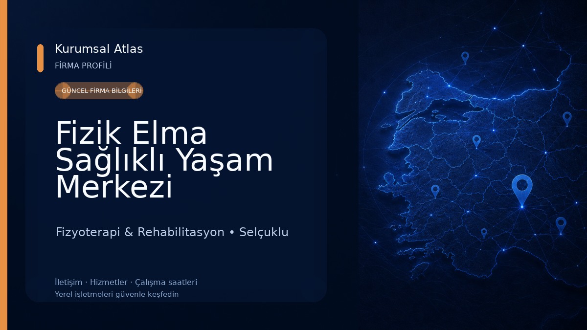 Fizik Elma Sağlıklı Yaşam Merkezi Fizyoterapi & Rehabilitasyon