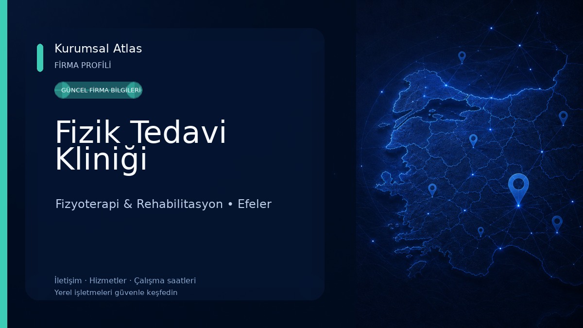 Fizik Tedavi Kliniği Fizyoterapi & Rehabilitasyon