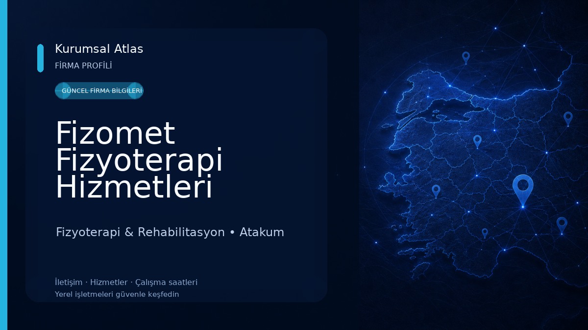 Fizomet Fizyoterapi Hizmetleri Samsun Fizyoterapi & Rehabilitasyon