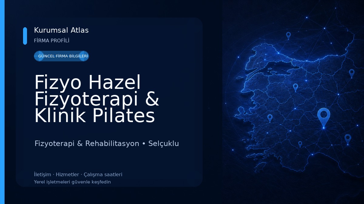 Fizyo Hazel Fizyoterapi & Klinik Pilates Danışmanlığı