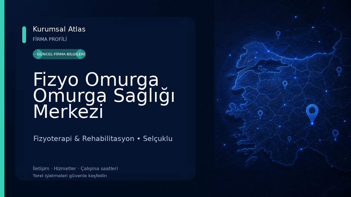 Fizyo Omurga Omurga Sağlığı Merkezi Fizyoterapi & Rehabilitasyon