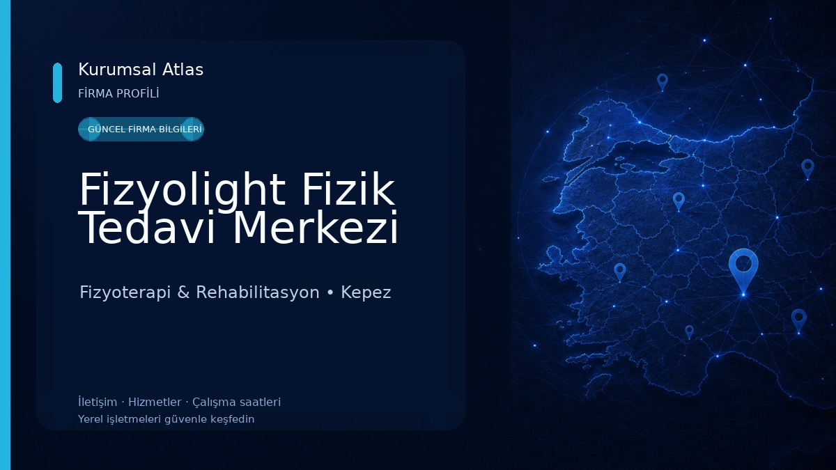 Fizyolight Fizik Tedavi Merkezi Fizyoterapi & Rehabilitasyon