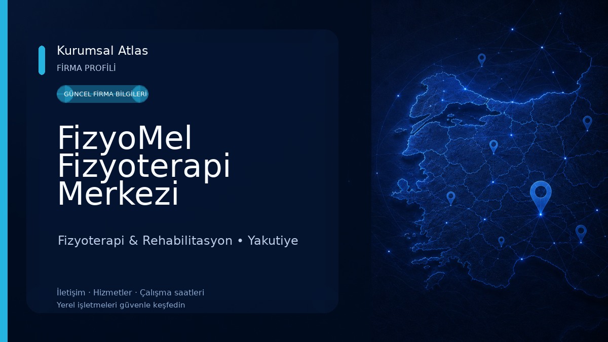 FizyoMel Fizyoterapi Merkezi Fizyoterapi & Rehabilitasyon