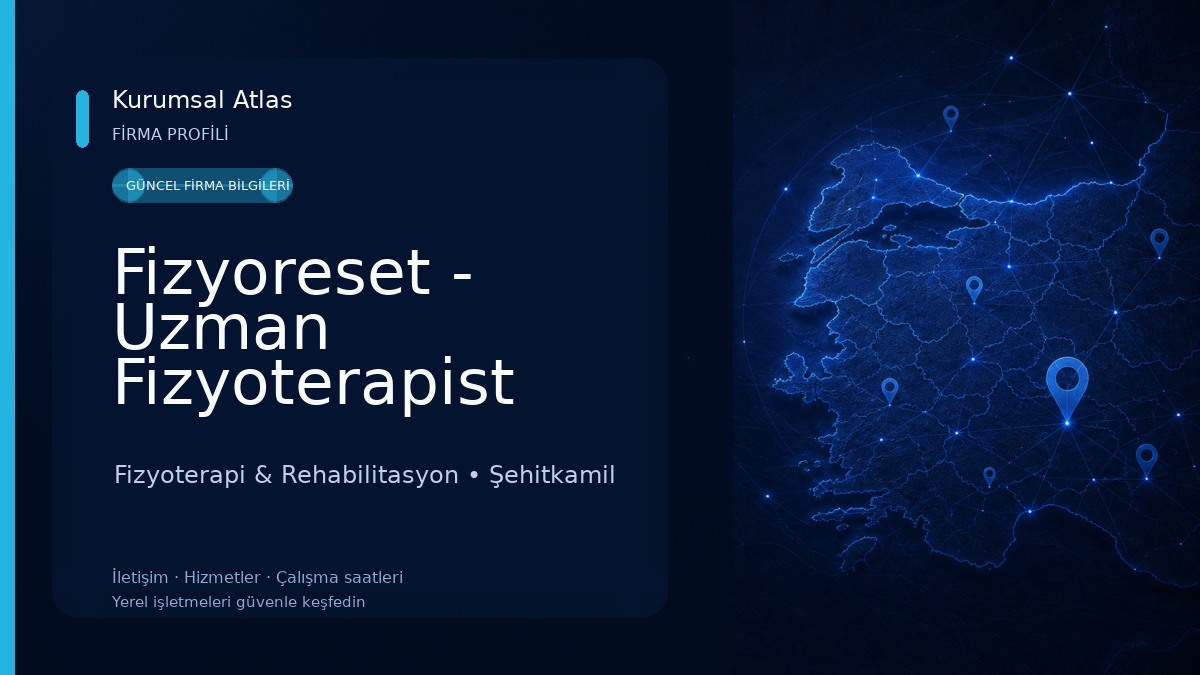 Fizyoreset - Uzman Fizyoterapist Merve Kalındemirtaş