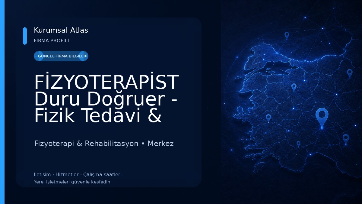 FİZYOTERAPİST Duru Doğruer - Fizik Tedavi & Reformer Pilates 