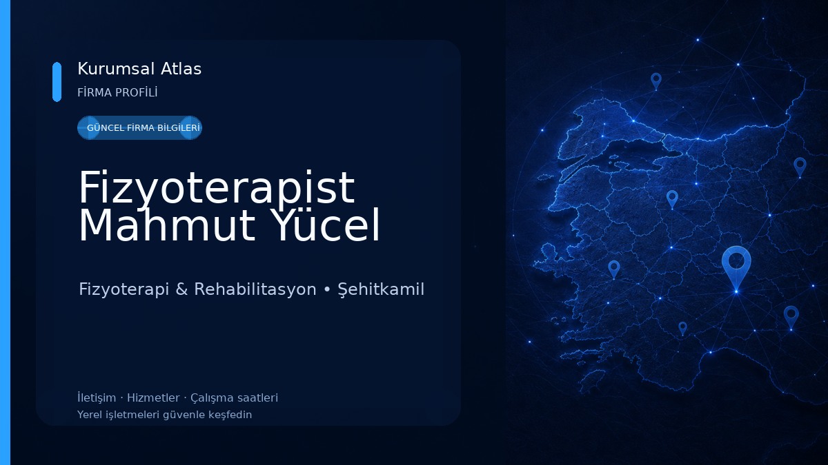 Fizyoterapist Mahmut Yücel