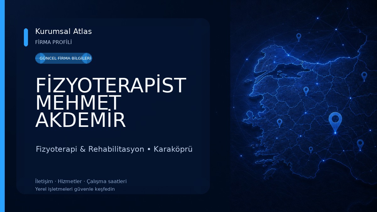 FİZYOTERAPİST MEHMET AKDEMİR KLİNİĞİ