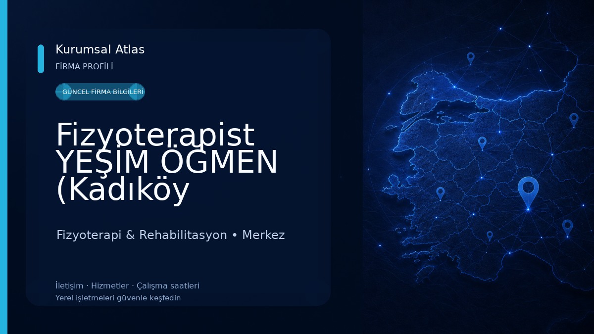 Fizyoterapist YEŞİM ÖĞMEN (Kadıköy Fizyoterapi) 
