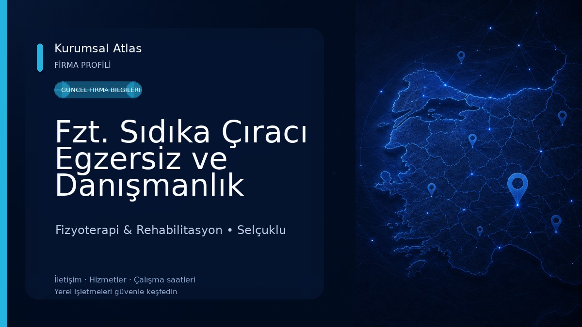 Fzt. Sıdıka Çıracı Egzersiz ve Danışmanlık Merkezi
