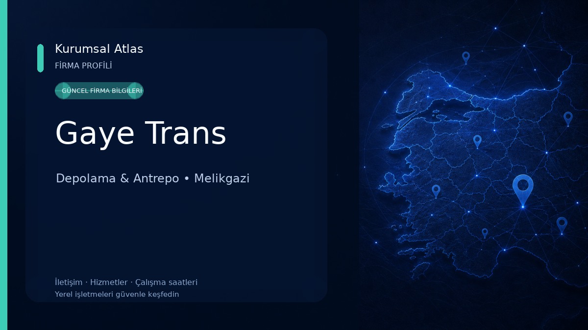 Gaye Trans Depolama & Antrepo