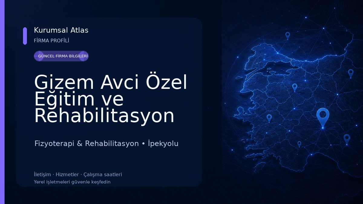 Gizem Avci Özel Eğitim ve Rehabilitasyon Merkezi 