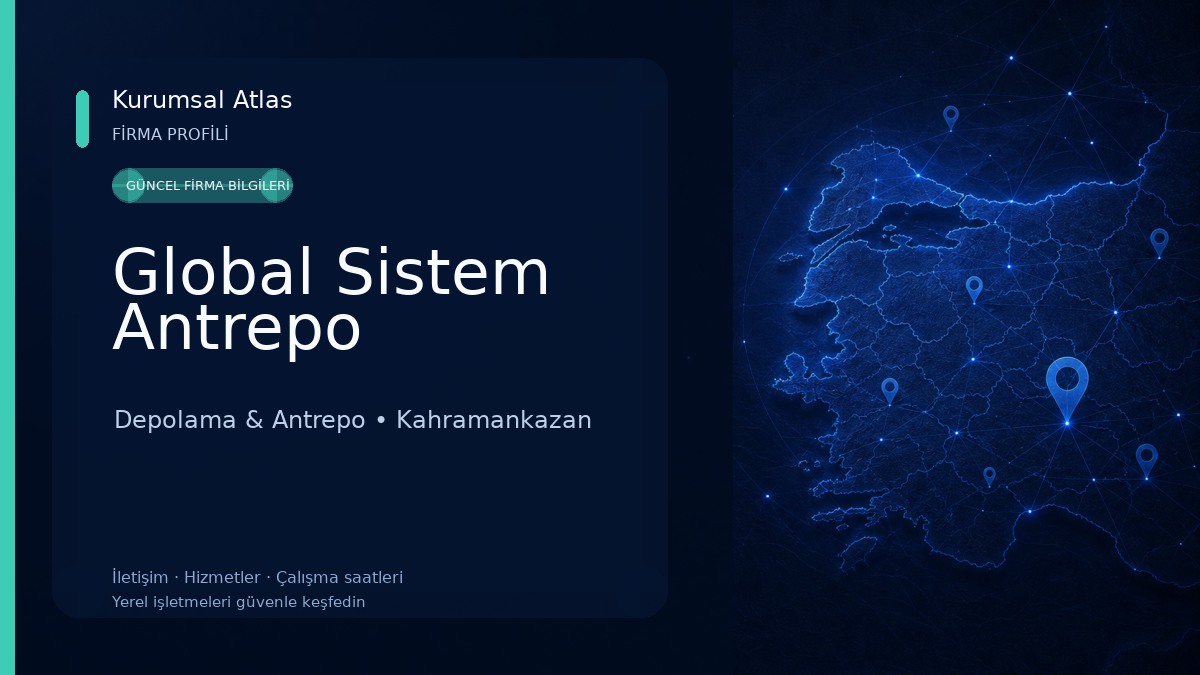 Global Sistem Antrepo Depolama & Antrepo