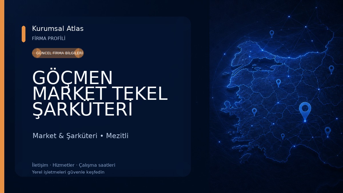 GÖÇMEN MARKET TEKEL ŞARKÜTERİ Market & Şarküteri