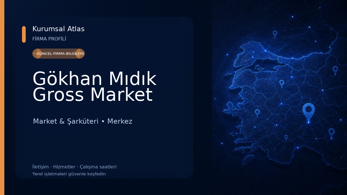 Gökhan Mıdık Gross Market Market & Şarküteri