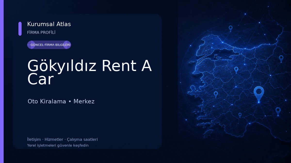 Gökyıldız Rent A Car Oto Kiralama