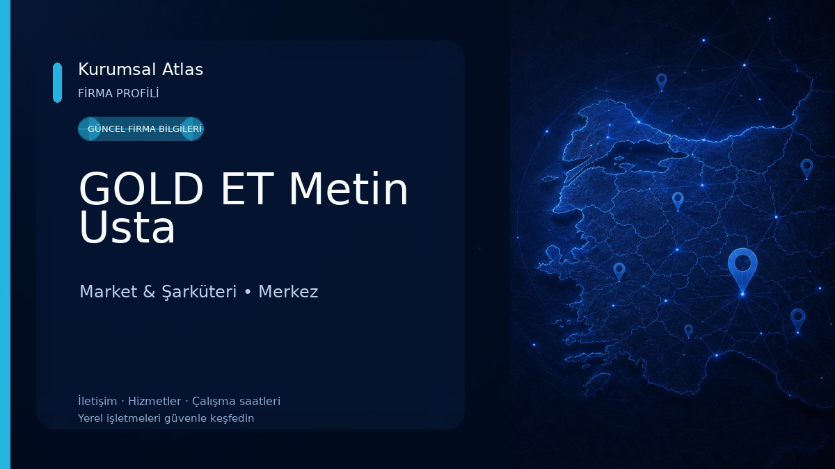 GOLD ET Metin Usta Market & Şarküteri