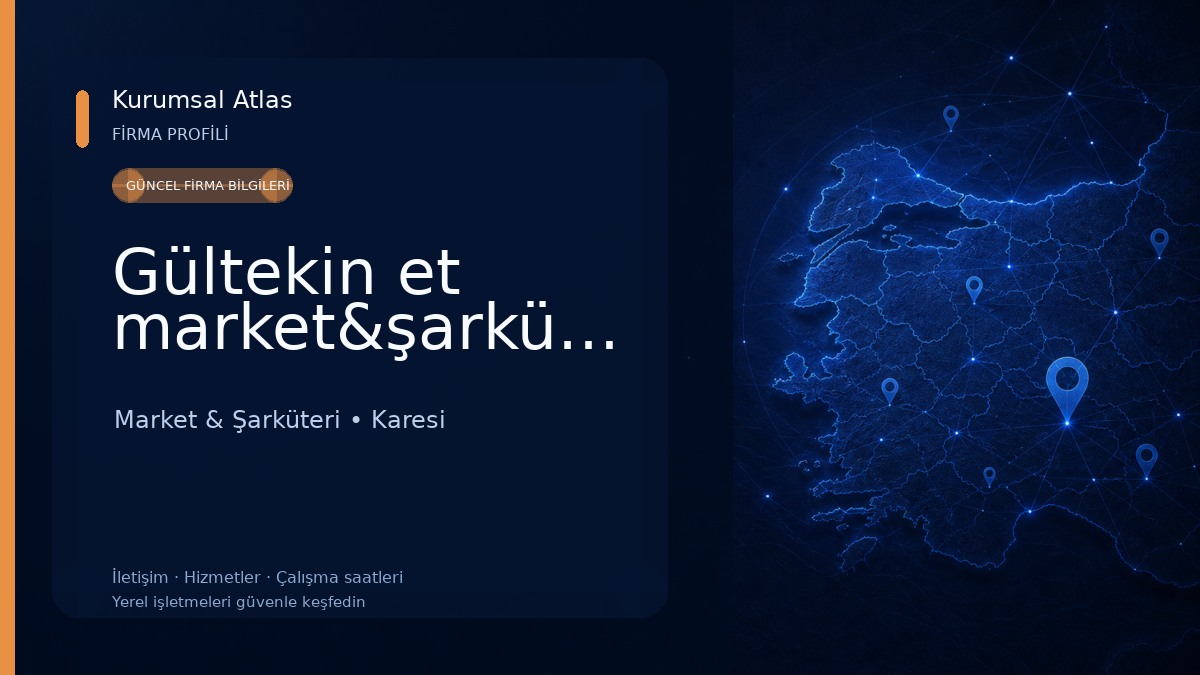 Gültekin et market&şarküteri 