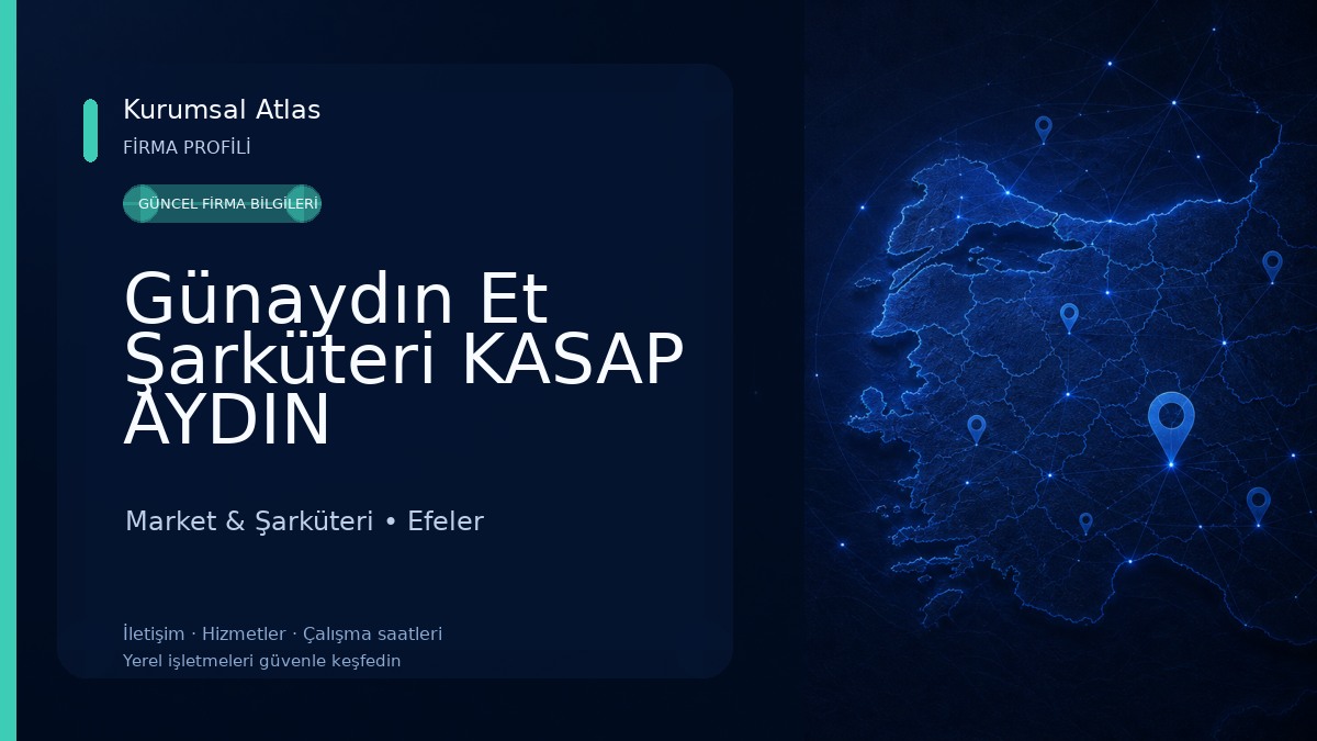 Günaydın Et Şarküteri KASAP AYDIN