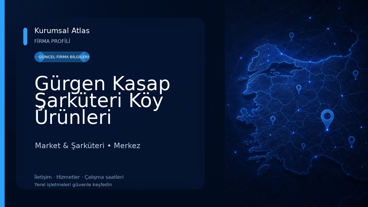 Gürgen Kasap Şarküteri Köy Ürünleri