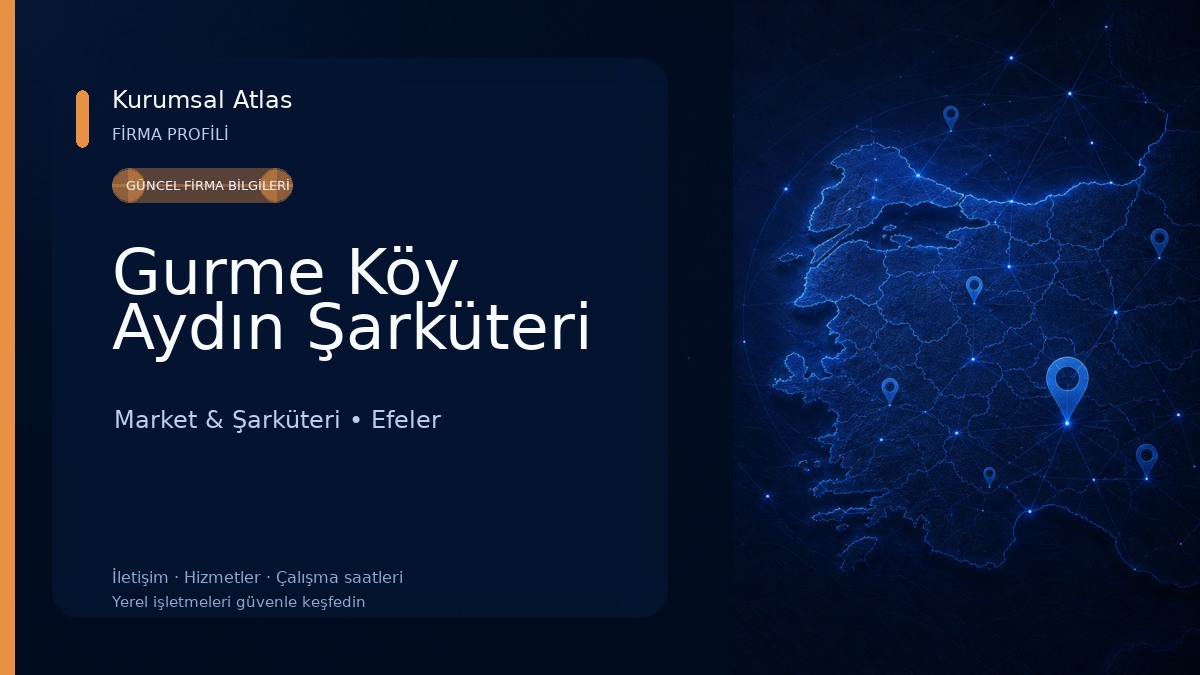 Gurme Köy Aydın Şarküteri