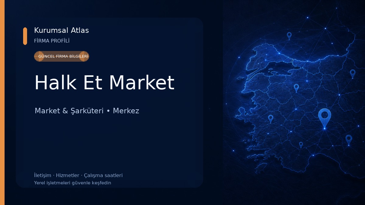 Halk Et Market