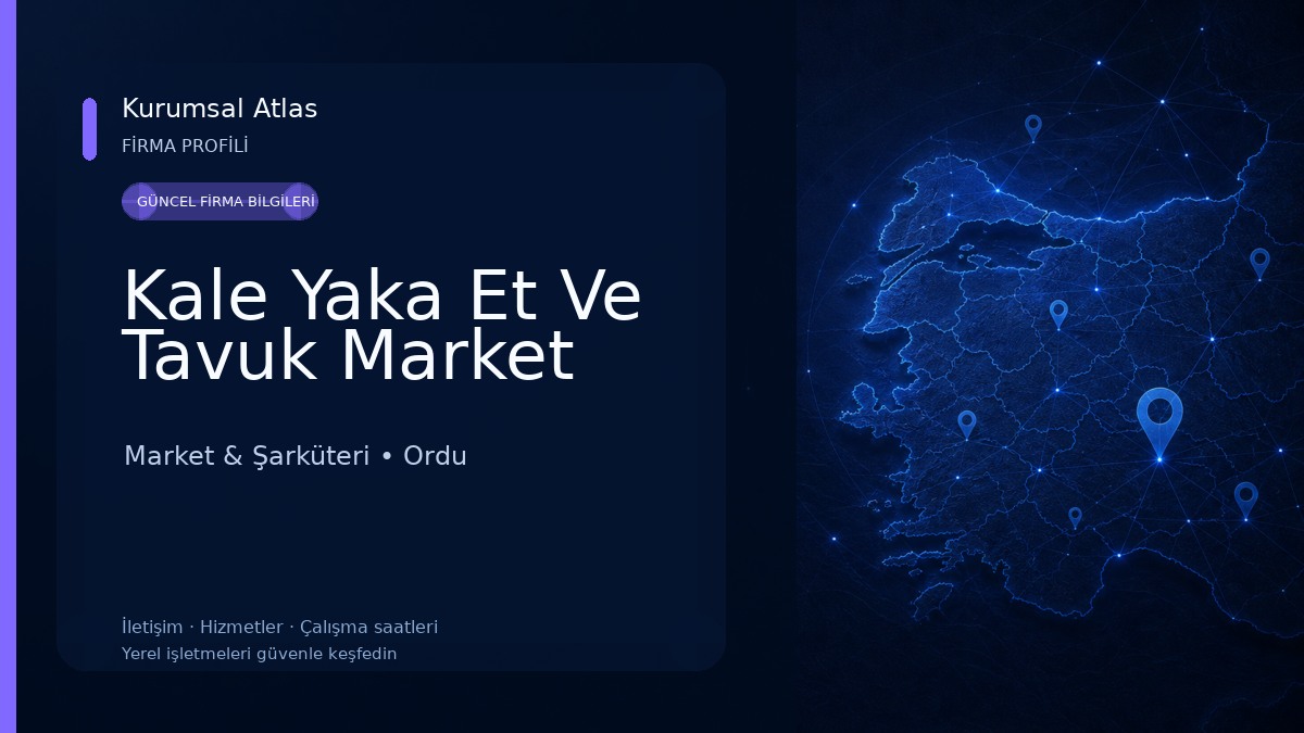 Kale Yaka Et Ve Tavuk Market Market & Şarküteri