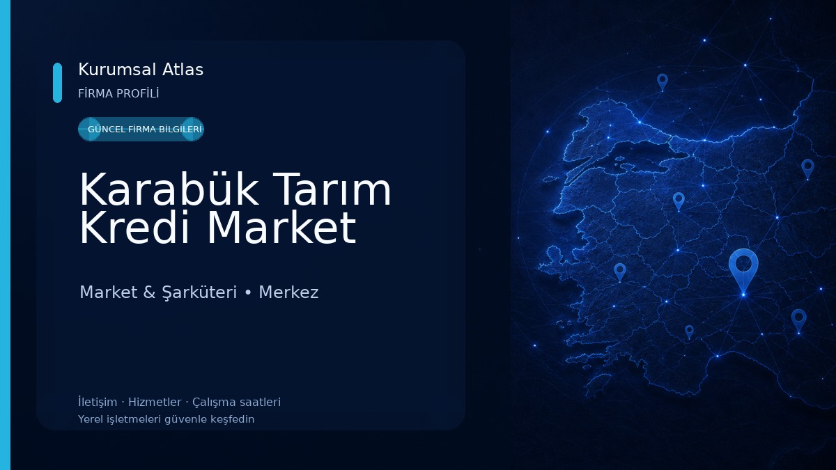 Karabük Tarım Kredi Market