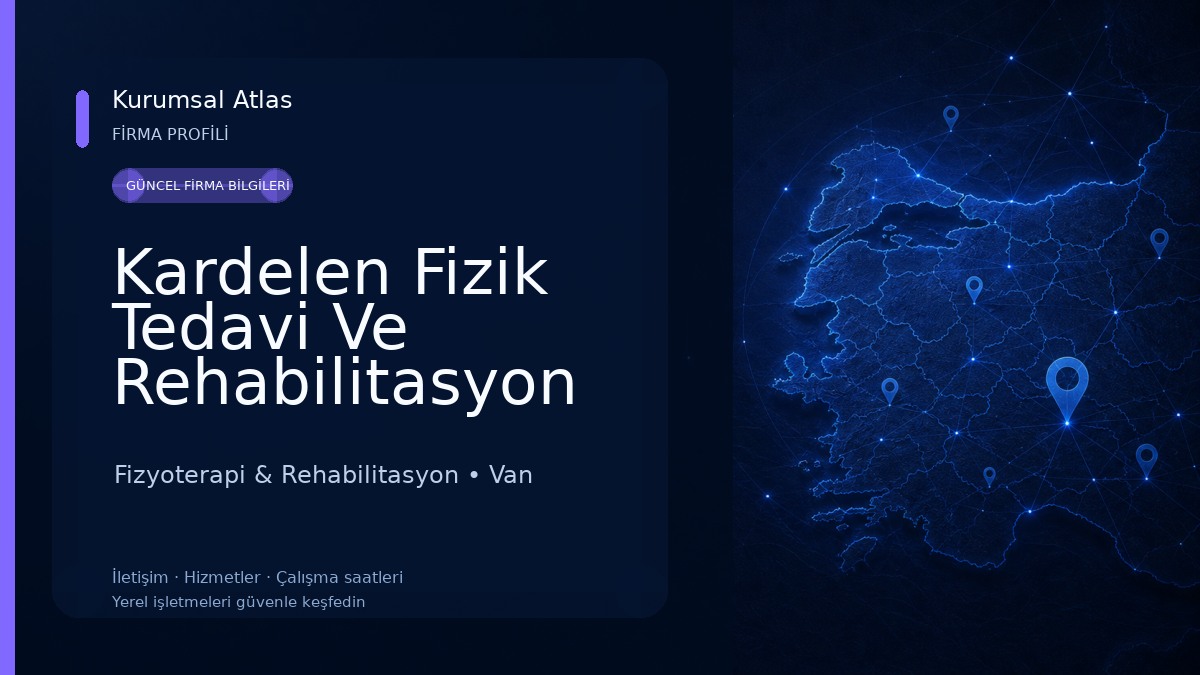 Kardelen Fizik Tedavi Ve Rehabilitasyon Merkezi Fizyoterapi & Rehabilitasyon