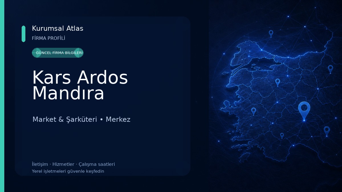 Kars Ardos Mandıra Market & Şarküteri