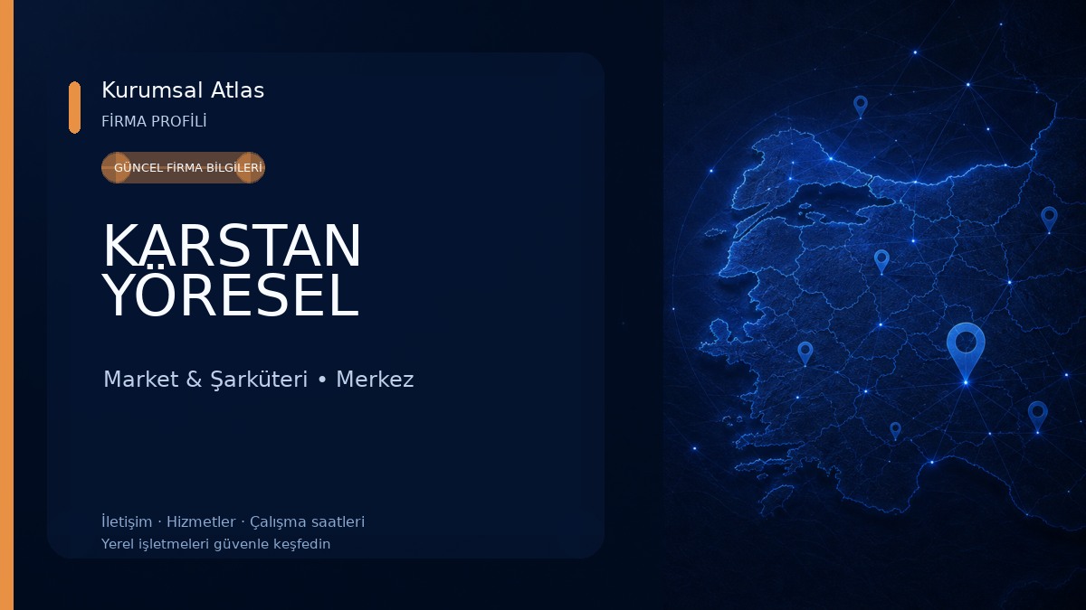 KARSTAN YÖRESEL