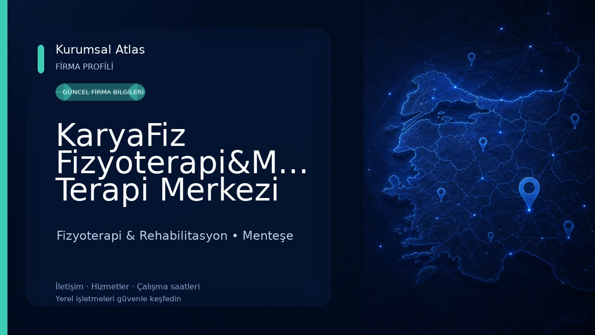 KaryaFiz Fizyoterapi&Manuel Terapi Merkezi Fizyoterapi & Rehabilitasyon