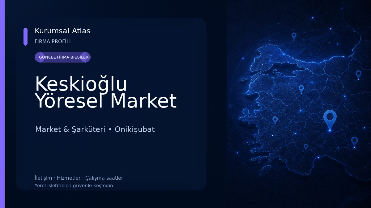 Keskioğlu Yöresel Market 