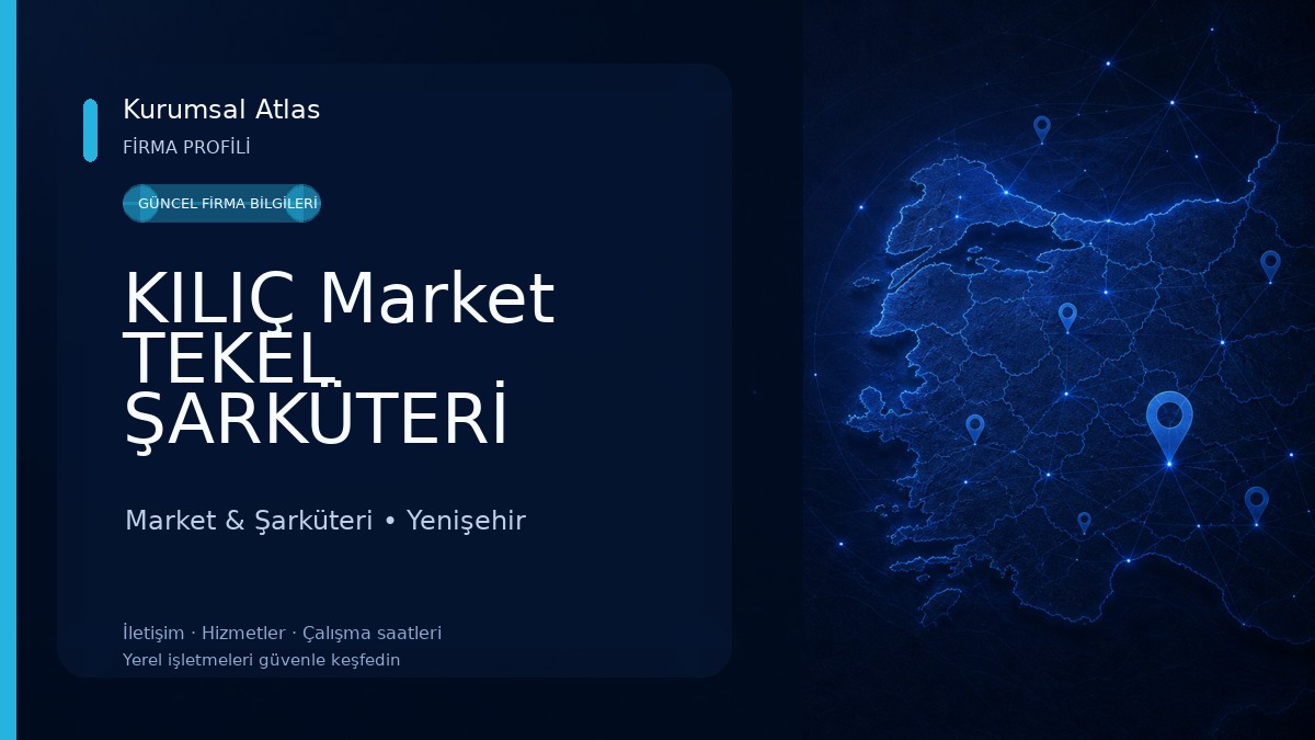 KILIÇ Market TEKEL ŞARKÜTERİ Market & Şarküteri
