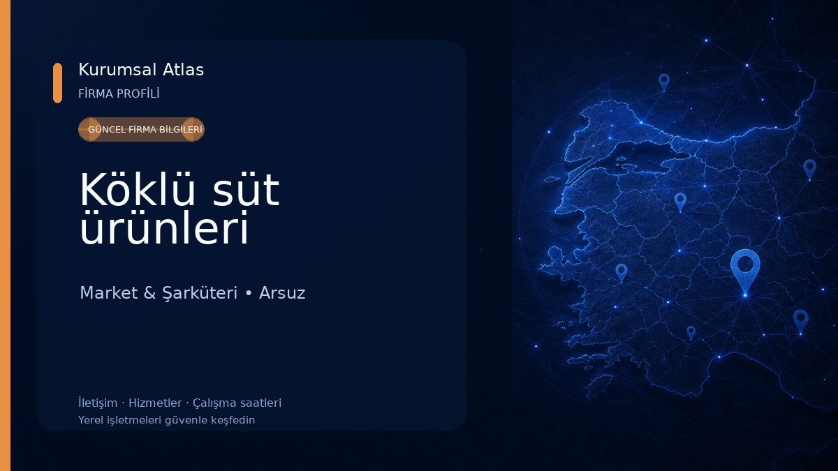 Köklü süt ürünleri Market & Şarküteri